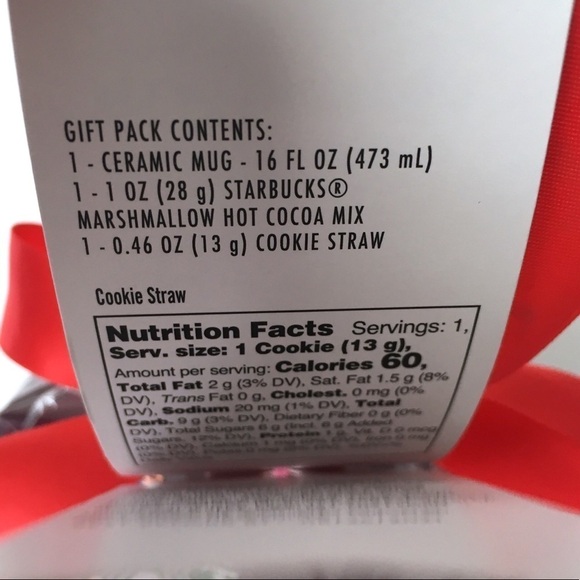 STARBUCKS Mug Valentines Heart Arrows Tall 16oz Coffee Cocoa Stripe NWT - Picture 7 of 8